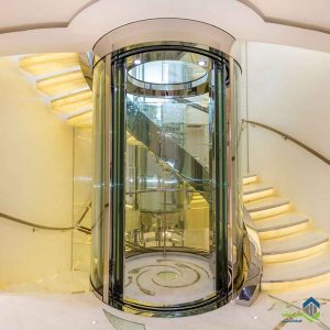آسانسور هیدرولیک شیشه ای